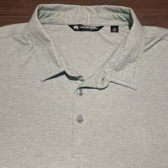 Travis Mathew Other - Travis‎ Mathew 2XL Teal Short Sleeve Polo Golf Shirt Pima Cotton/Polyester Blend